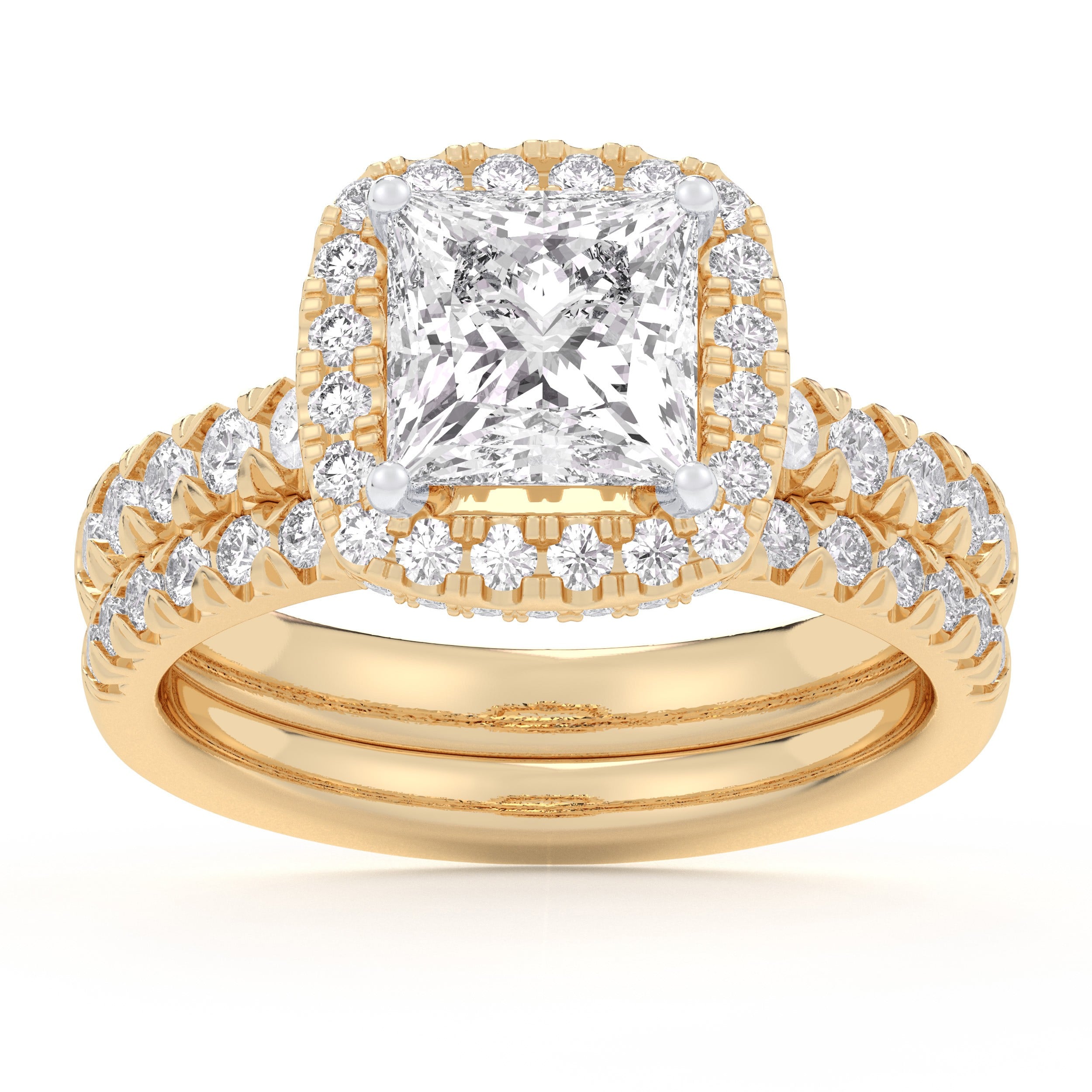 14K 1.62CT Certified Lab Grown Diamond Bridal
