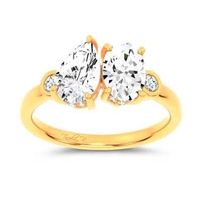 14K 2.17CT Certified Lab Grown Ring