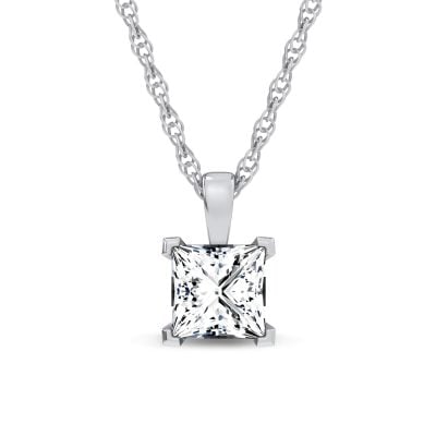 14K 1.00CT Certified Lab Grown PENDANT