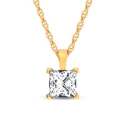 14K 1.00CT Certified Lab Grown PENDANT