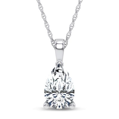 14K 1.00CT Certified Lab Grown  PENDANT