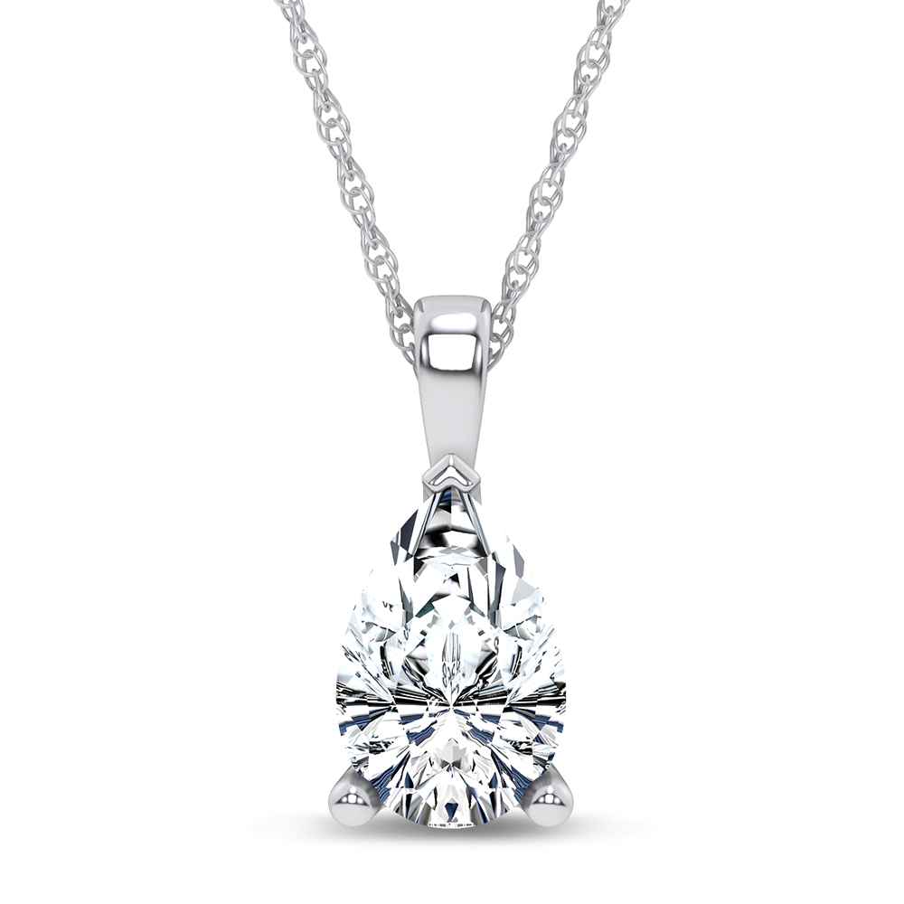 14K 1.00CT Certified Lab Grown PENDANT