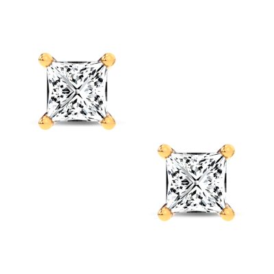 14K 0.50CT LAB DIAMOND EARRING