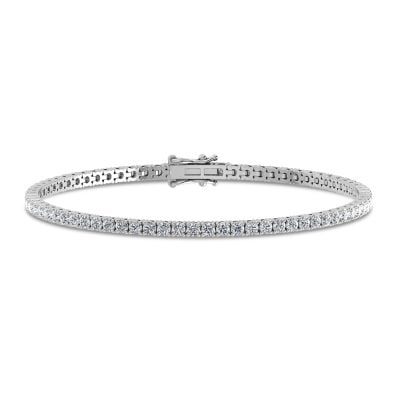 14K 2.98CT Lab Grown DIAMOND BRACELET