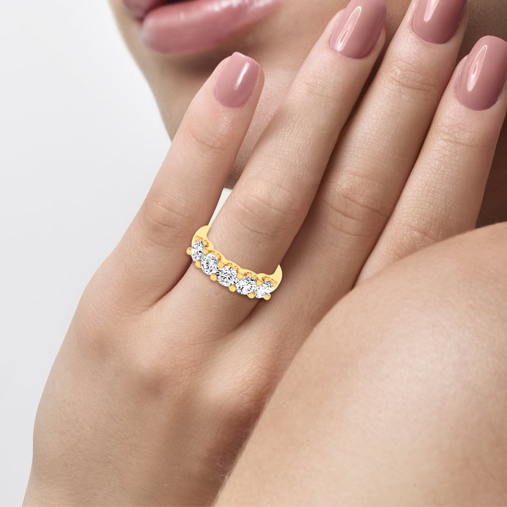 14K 2.00CT Lab Grown DIAMOND Band - Image 4