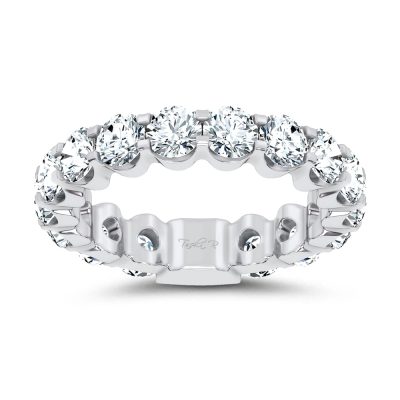 14K 4.00CT LAB DIAMOND ETERNITY BAND