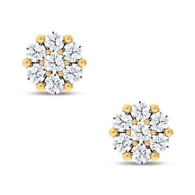 14K 0.69CT Lab Grown DIAMOND EARRING
