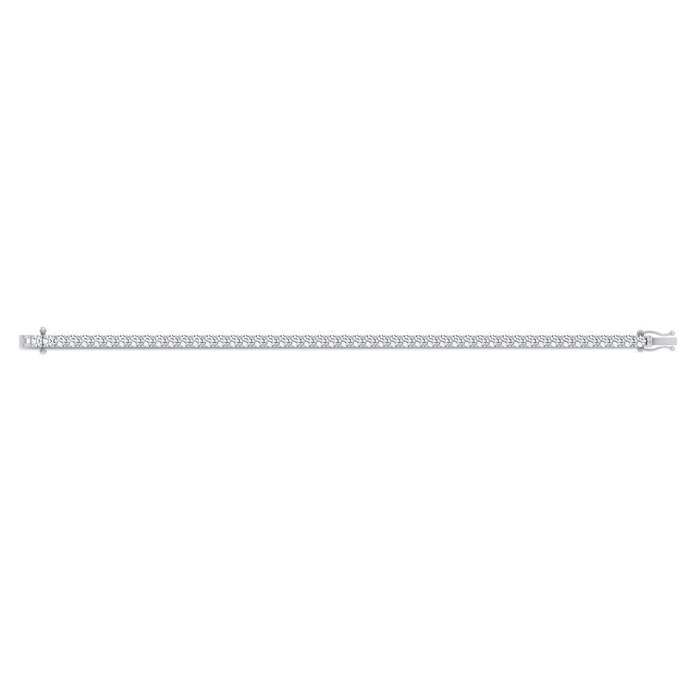 14K 7.00CT Lab Grown DIAMOND BRACELET - Image 2
