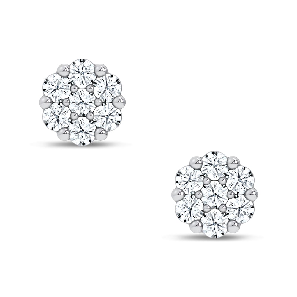 14K 0.15CT Lab Grown DIAMOND EARRING