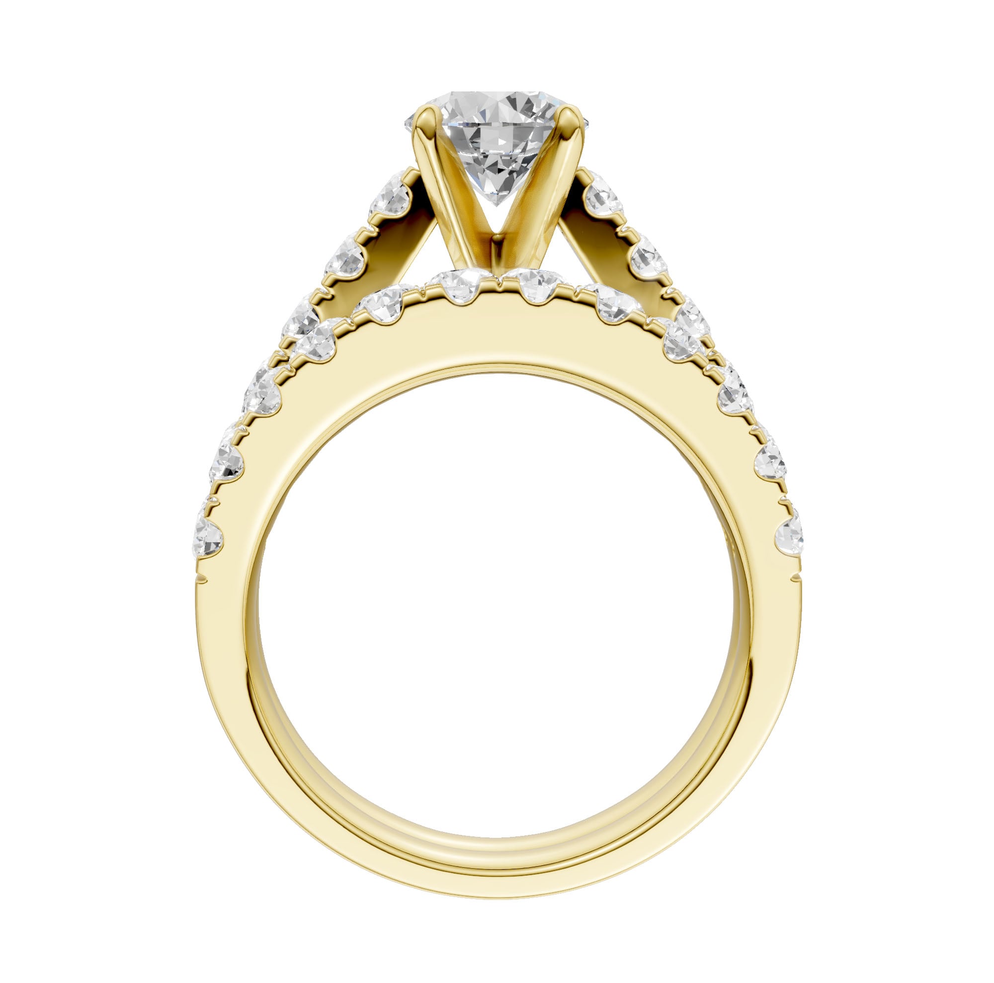 14K 2.40CT Lab Grown Diamond Bridal - Image 3