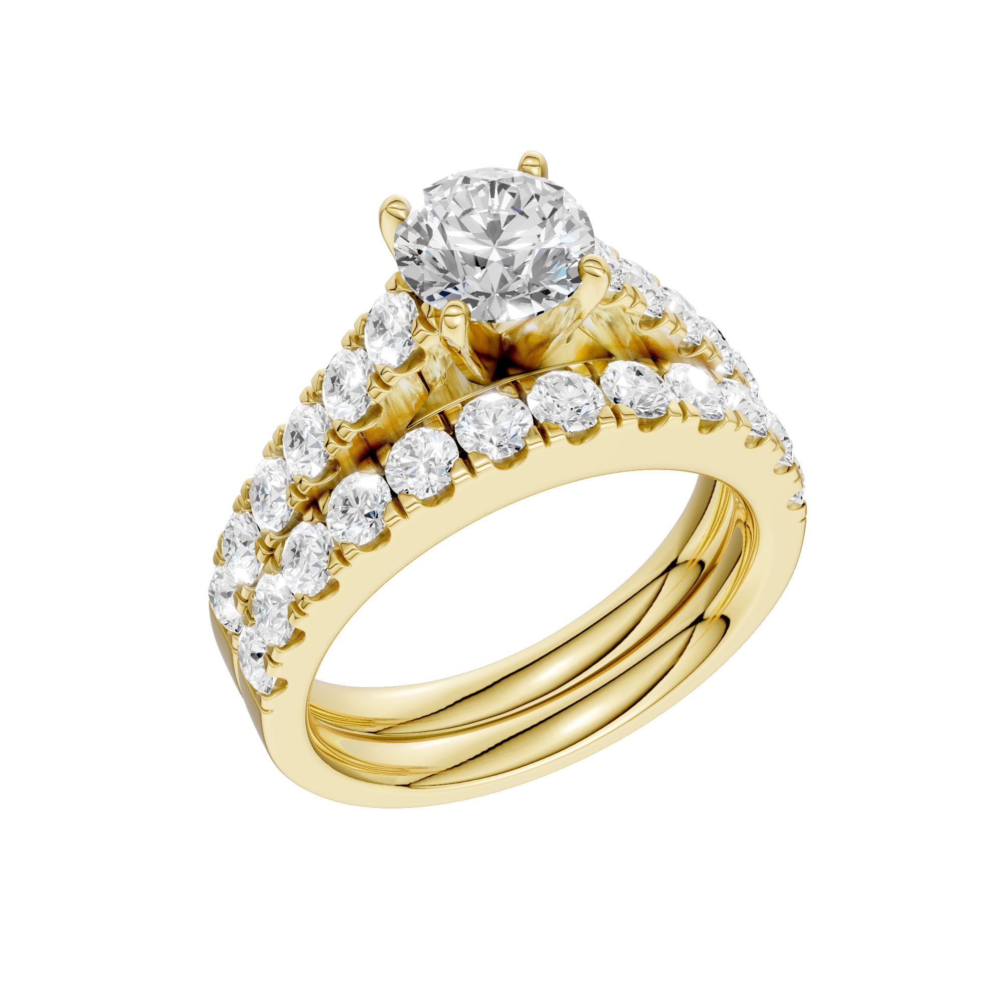 14K 2.40CT Lab Grown Diamond Bridal - Image 4