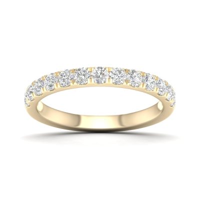 14K 0.50CT Lab Diamond Band