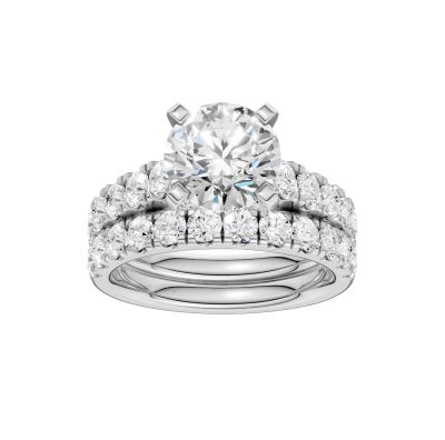 14K 3.50CT Lab Grown Diamond Bridal