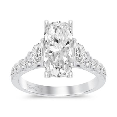 14K 4.90CT Certified Lab Grown Diamond Ring