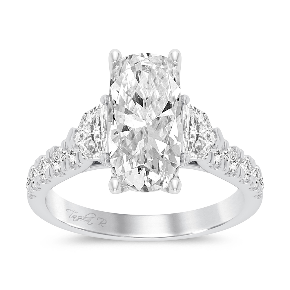 14K 4.90CT Certified Lab Grown Diamond Ring