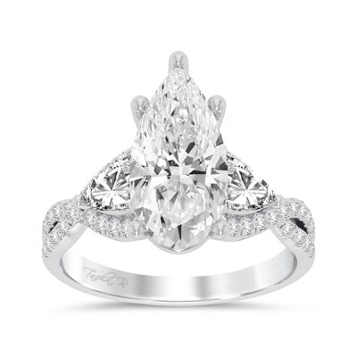 14K 3.90CT Certified Lab Grown Diamond Ring