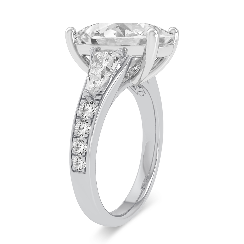 14K 3.90CT Certified Lab Grown Diamond Ring - Image 2