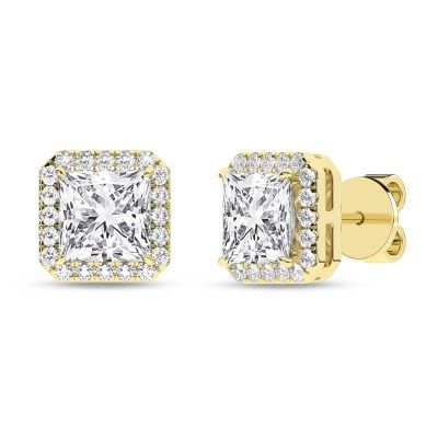 14K 2.25ct Certified Lab Grown Diamond Earrings