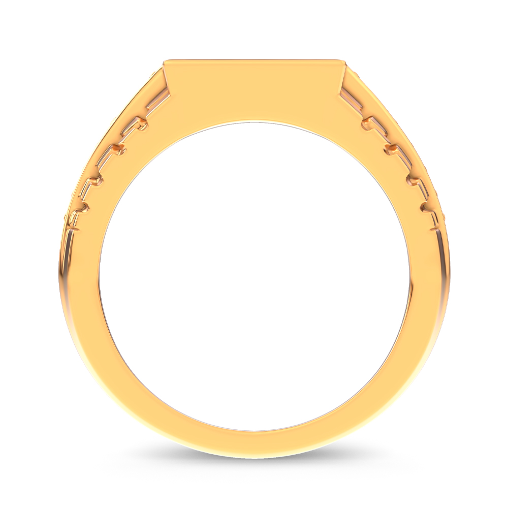 14K 1.50CT LAB GROWN Diamond Mens Ring - Image 3