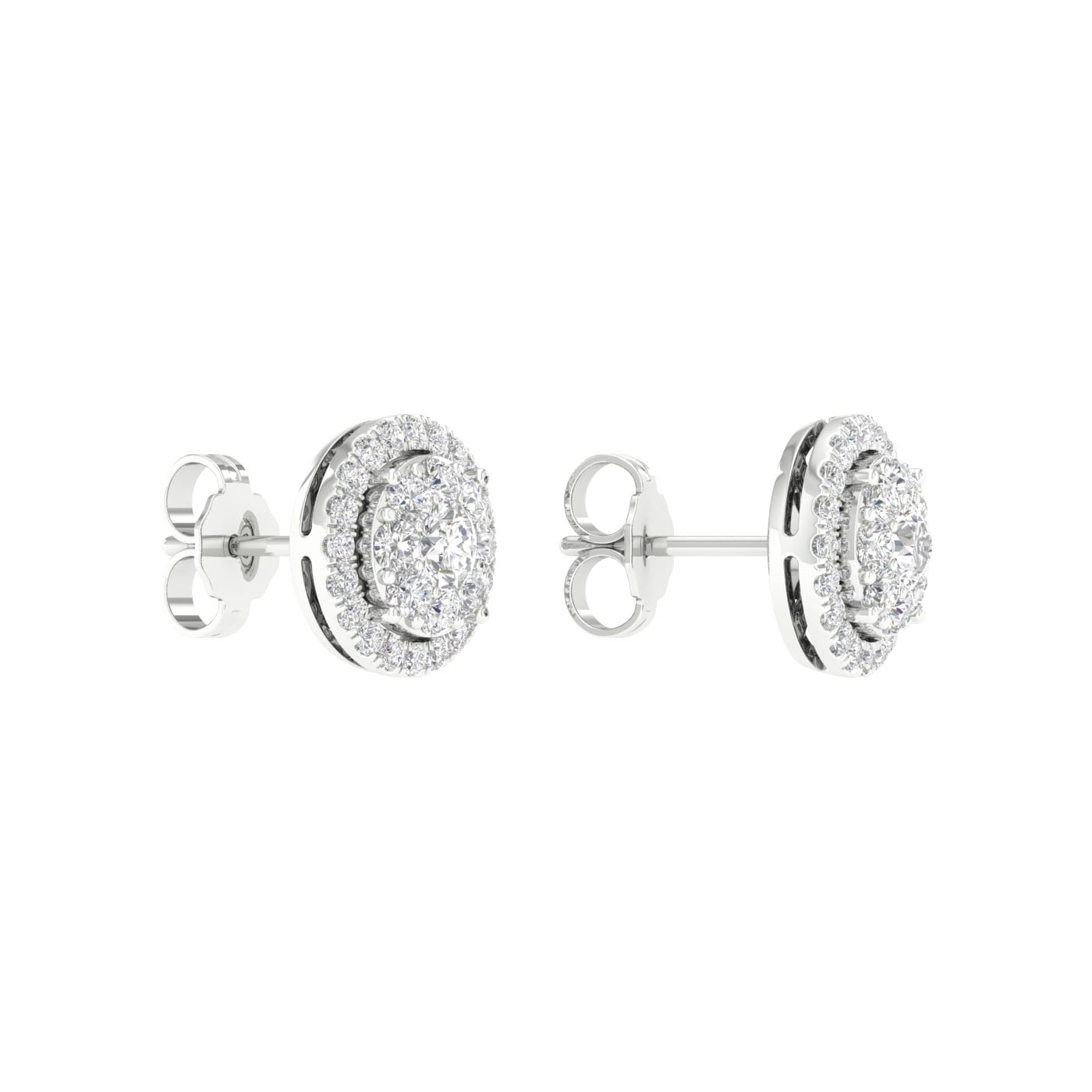 14K 1.00CT Lab Grown Earrings - Image 2