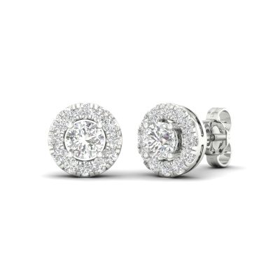 14K 1.00CT Lab Diamond Earring
