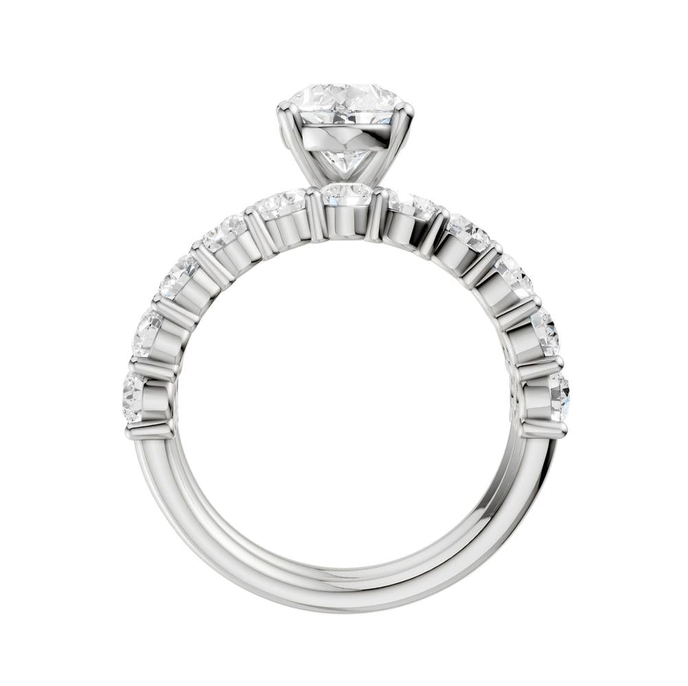 14K 4.00CT Diamond Bridal Set - Image 3