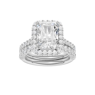14K 4.00CT DIAMOND BRIDAL SET