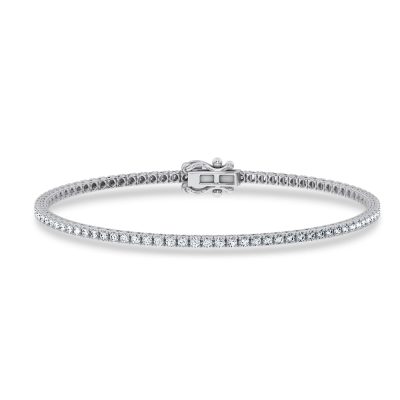14K 1.00 CT Diamond Bracelet