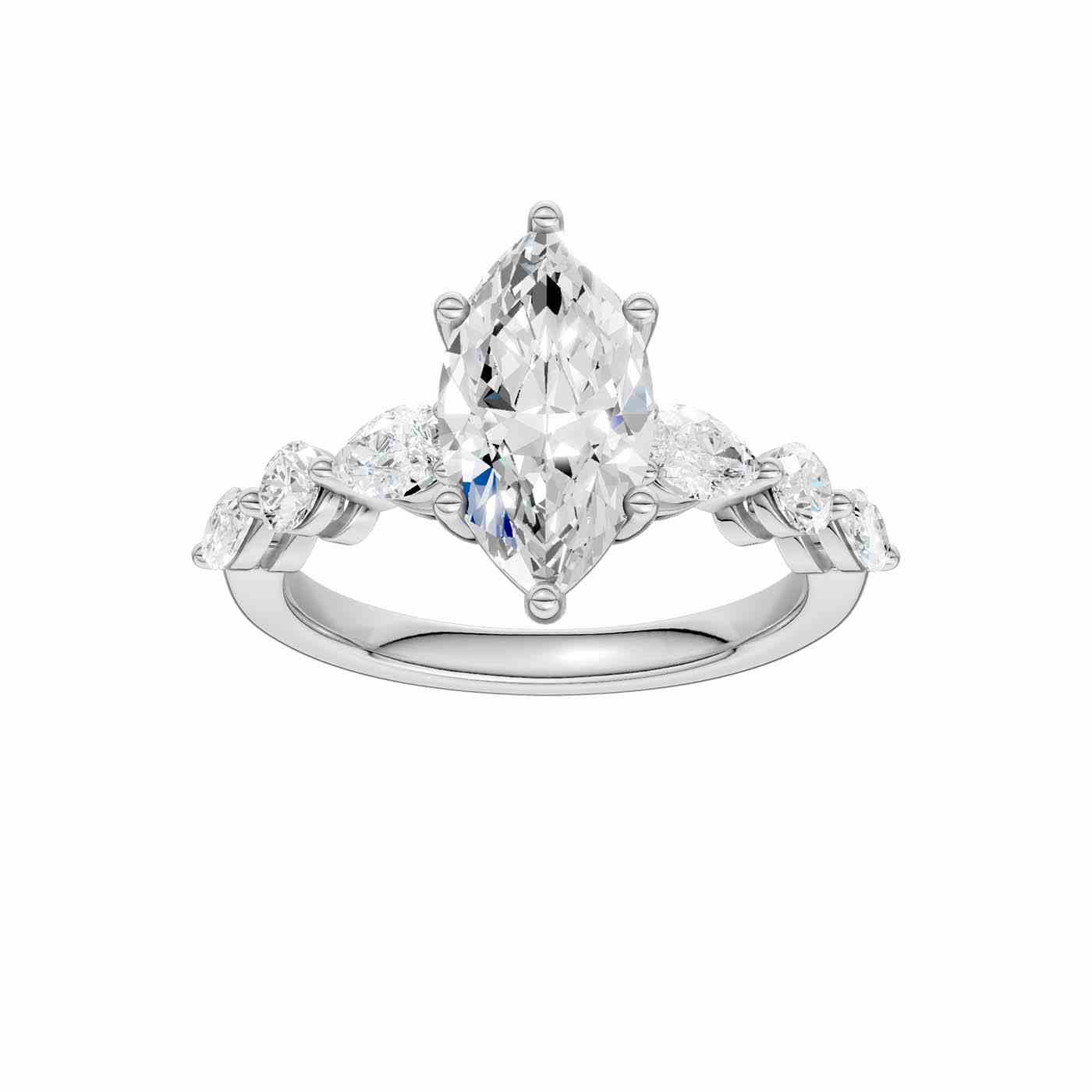 14K 2.00 CT Lab Grown Diamond Ring