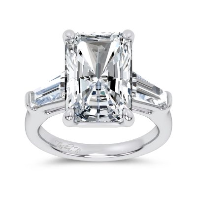 14K 8.40CT Lab Diamond Ring