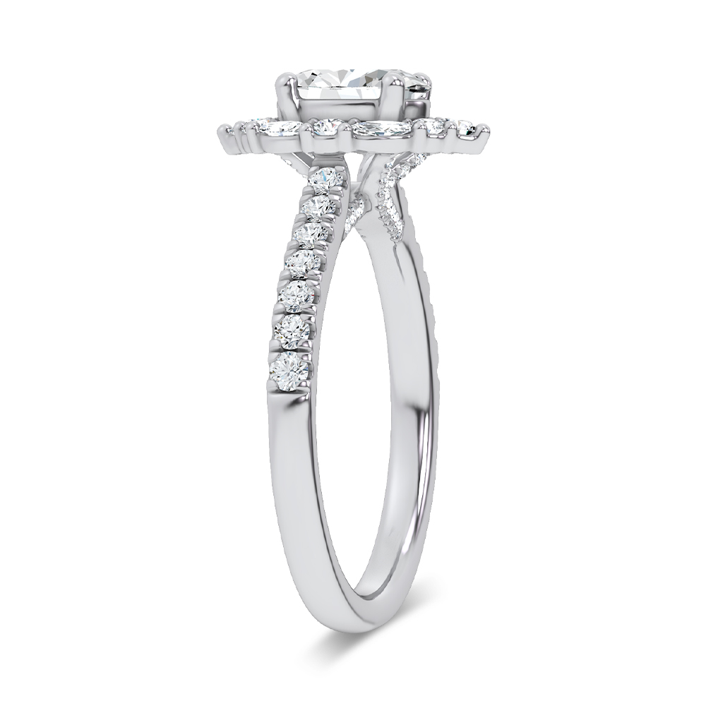 14K 1.40CT Certified Lab Grown DIAMOND RING - Image 3