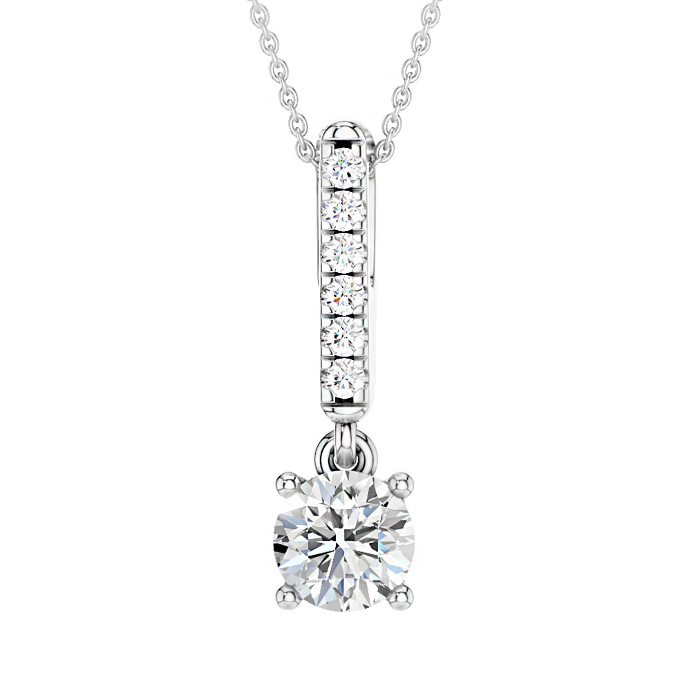 14K 0.55ct Certified Lab Grown Diamond Earrings