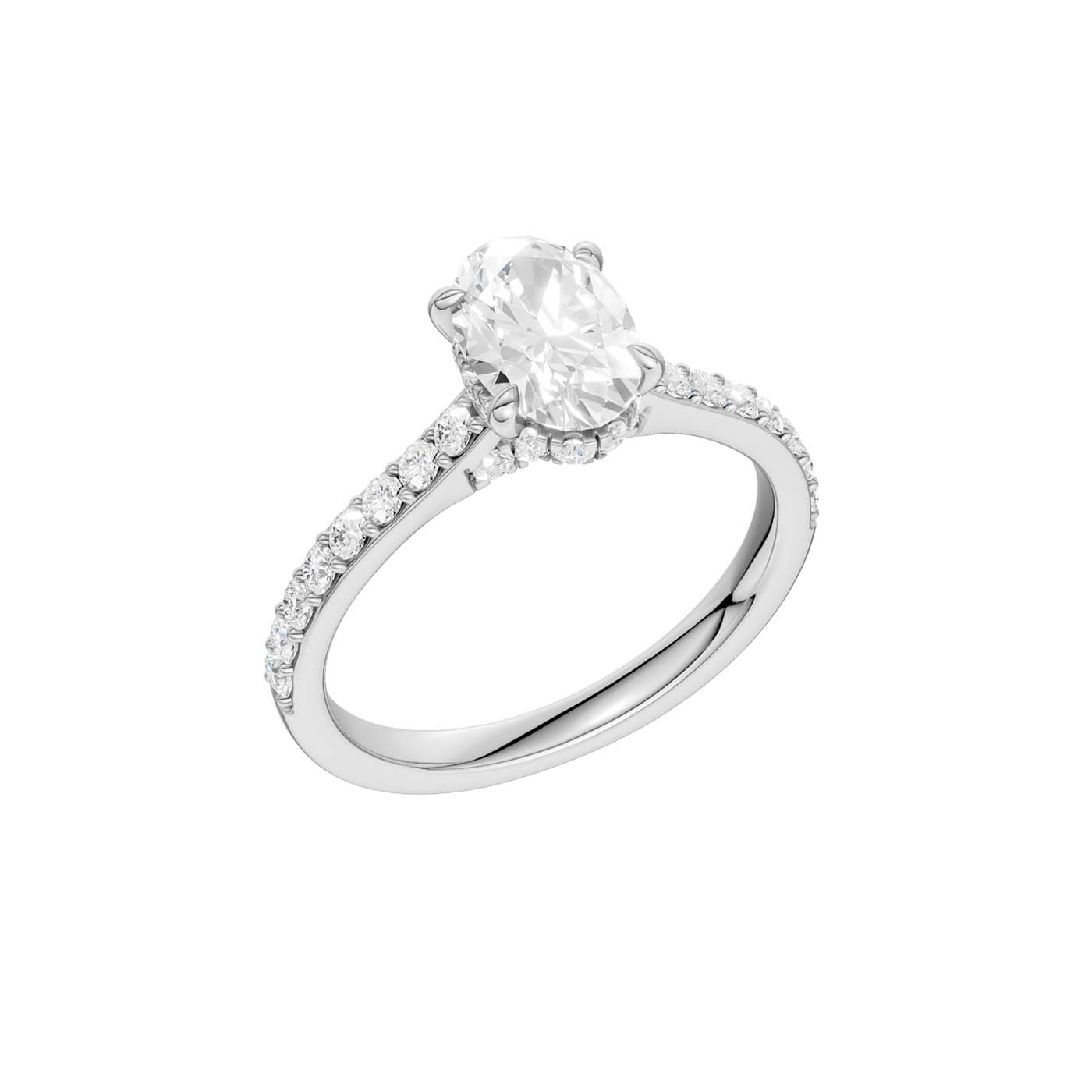 14K 1.50 CT Lab Grown Diamond Ring - Image 3