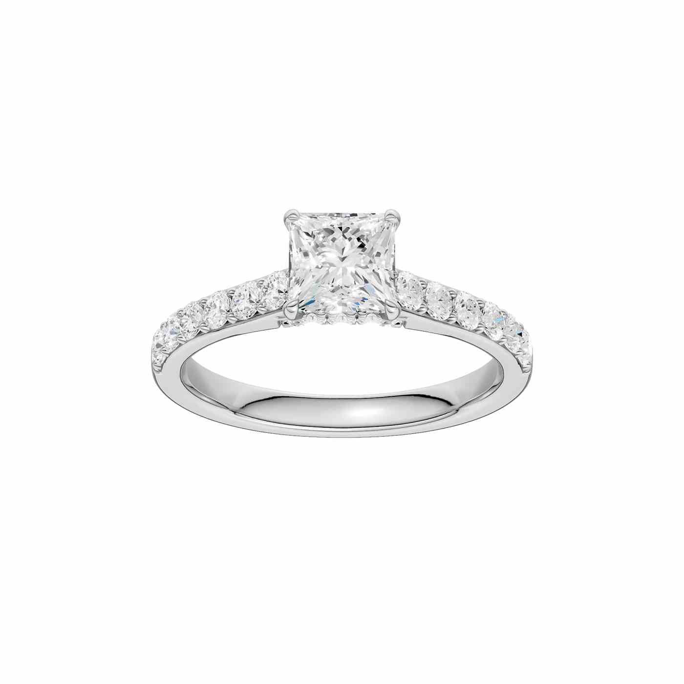 14K 1.50 CT Lab Grown Diamond Ring