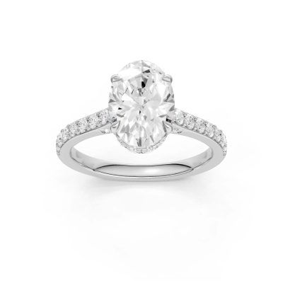 14K 2.50CT Lab Grown Diamond Engagement Ring