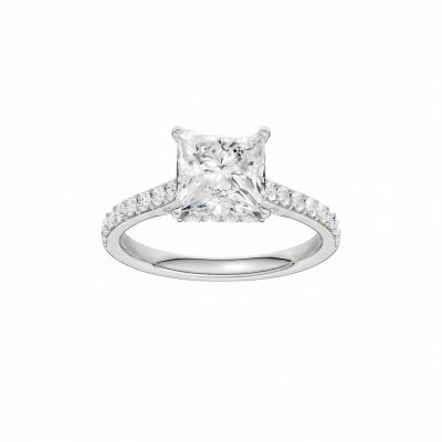 14K 2.50 CT Lab Grown Diamond Ring
