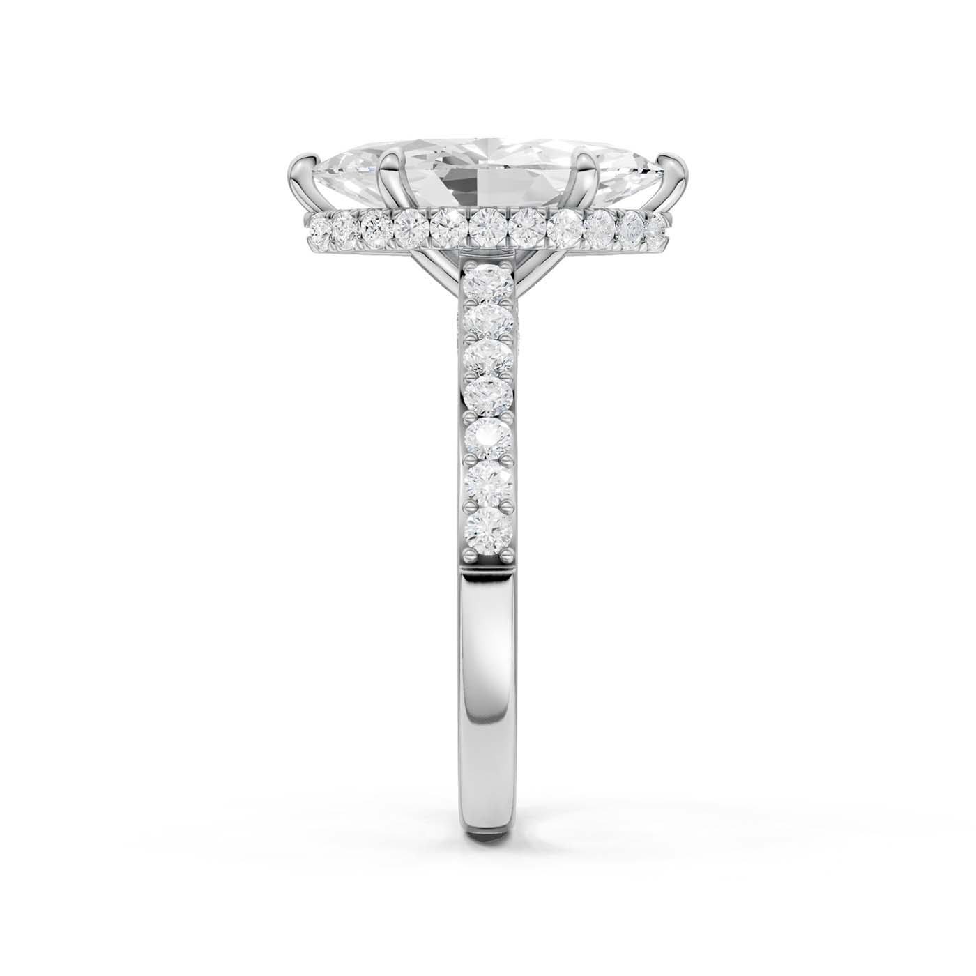 14K 3.50CT Lab Grown Diamond Engagement Ring - Image 2