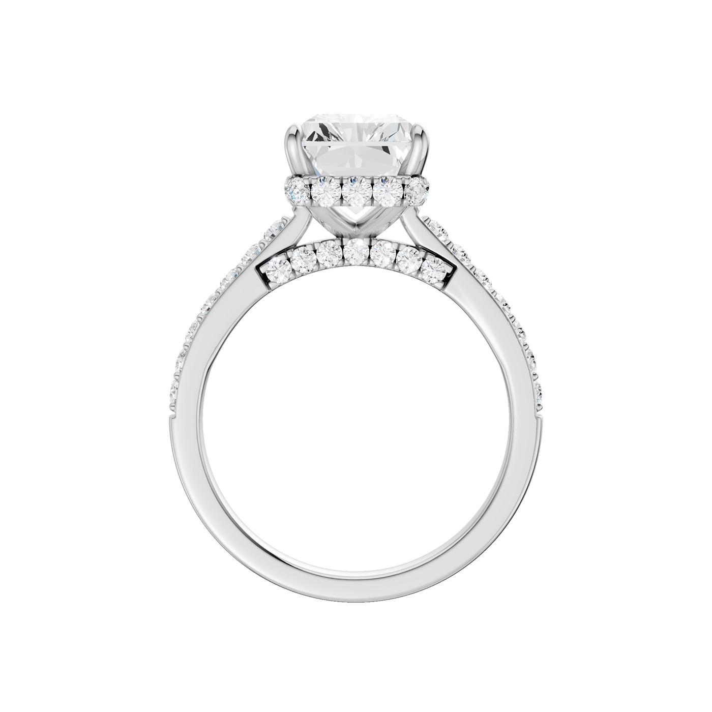 14K 4.50 CT Lab Grown Diamond Ring - Image 4