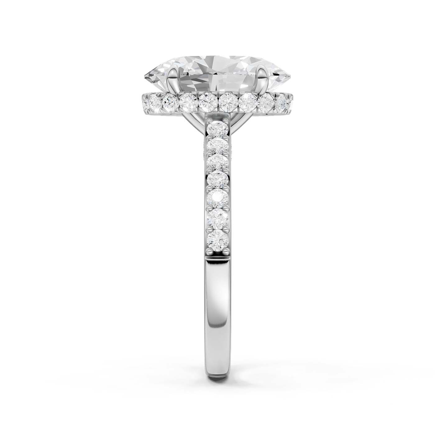 14K 4.50CT Lab Grown Diamond Engagement Ring - Image 2