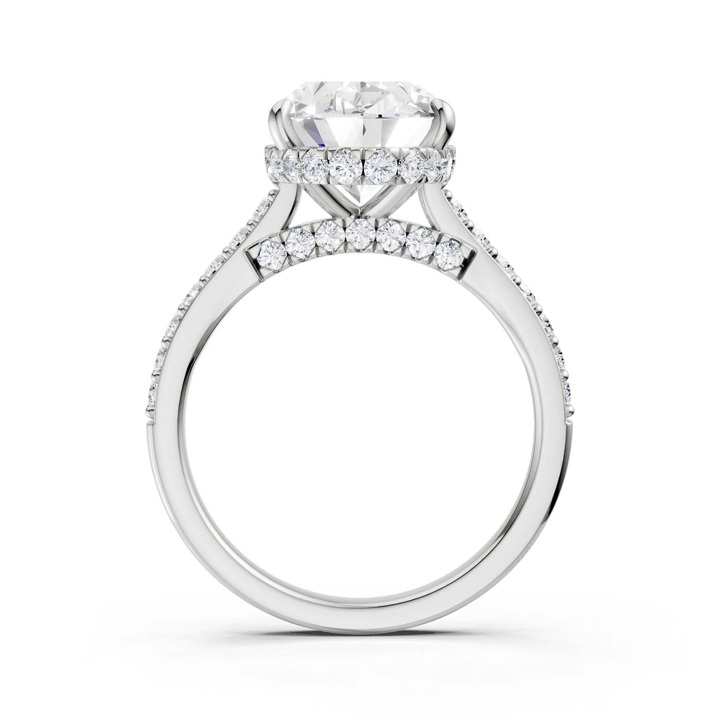 14K 4.50CT Lab Grown Diamond Engagement Ring - Image 3