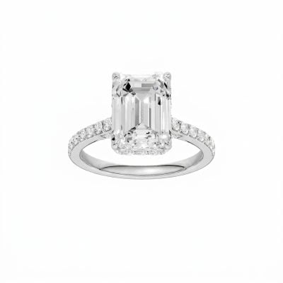 14K 4.50 CT Lab Grown Diamond Ring