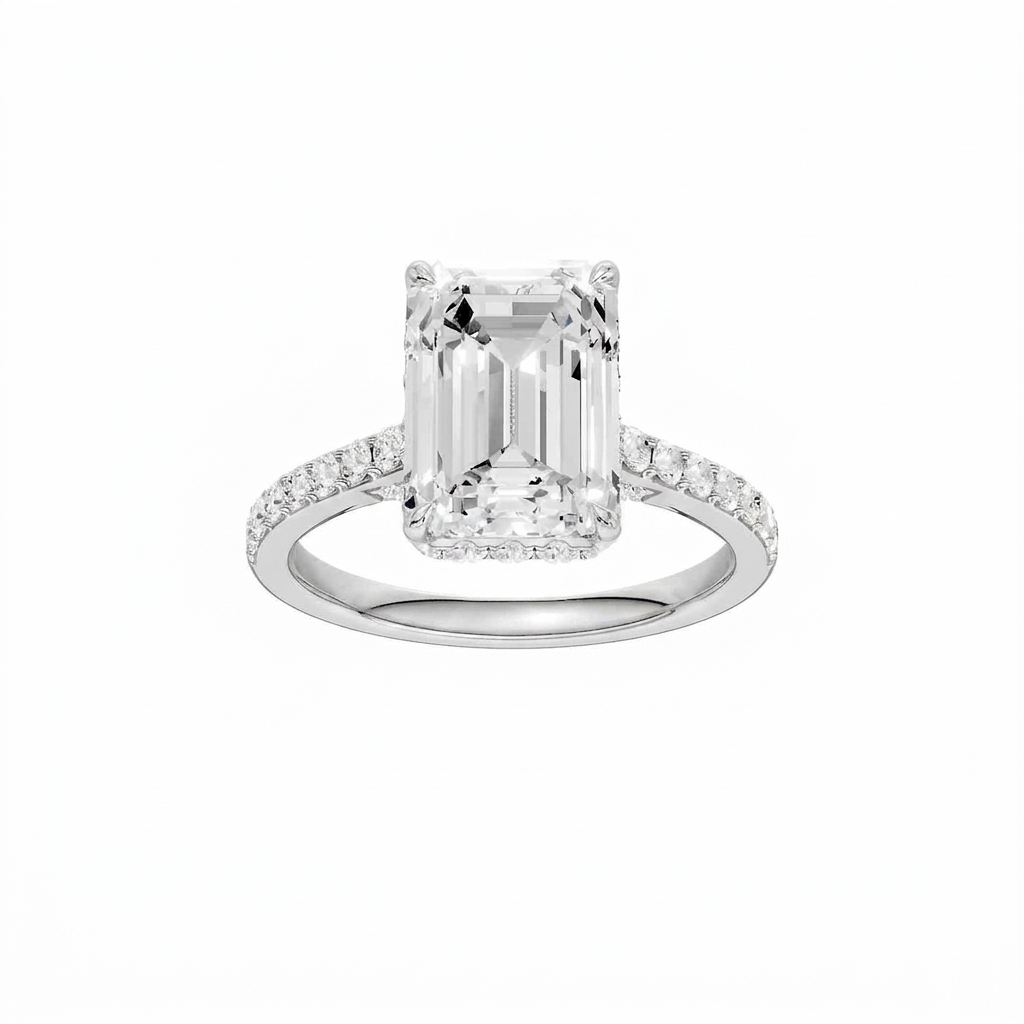 14K 4.50 CT Lab Grown Diamond Ring