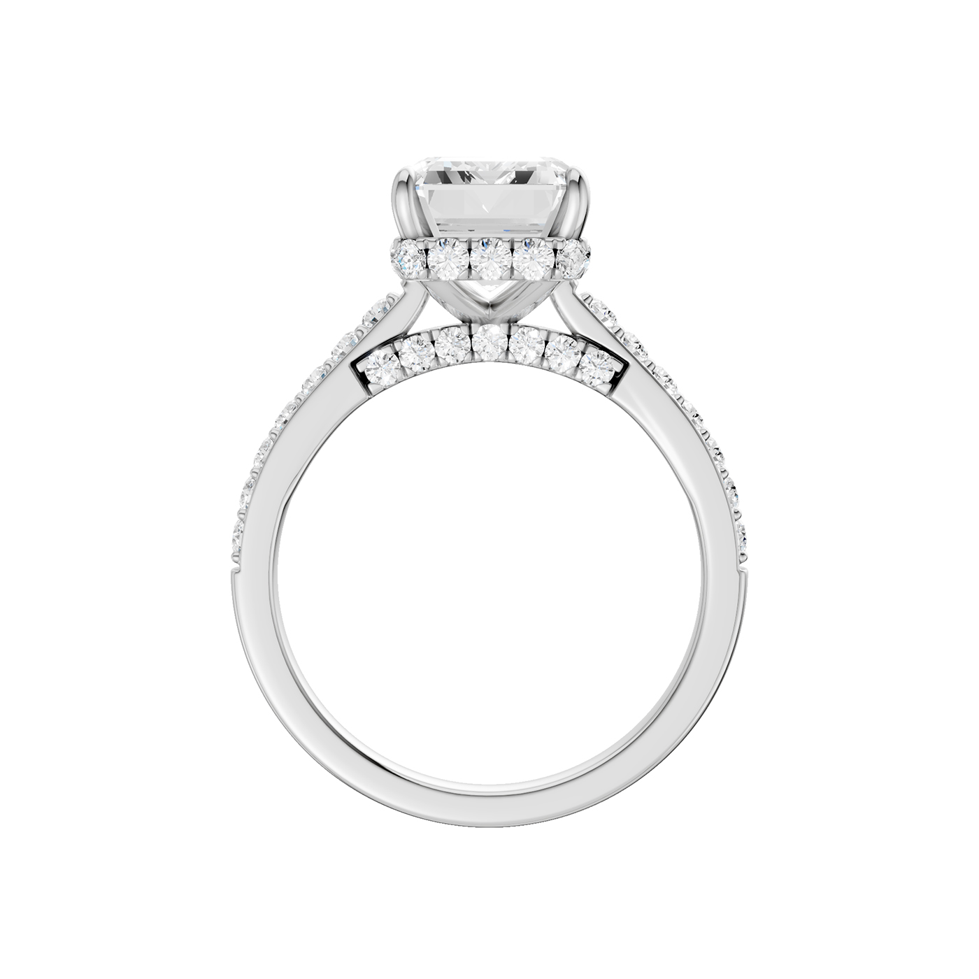 14K 4.50 CT Lab Grown Diamond Ring - Image 4