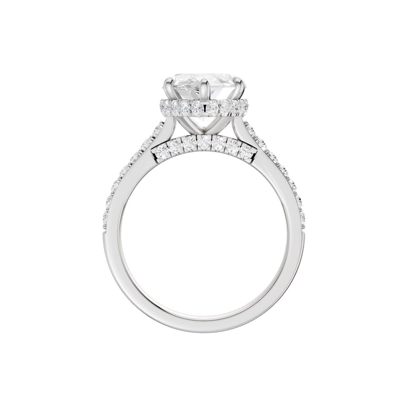 14K 4.50CT Lab Grown Diamond Engagement Ring - Image 3
