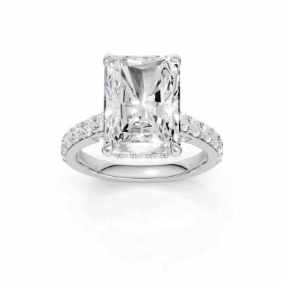 14K 6.00 CT Lab Grown Diamond Ring
