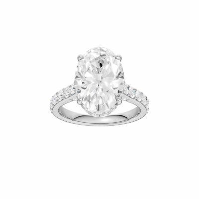 14K 6.00CT Lab Grown Diamond Engagement Ring