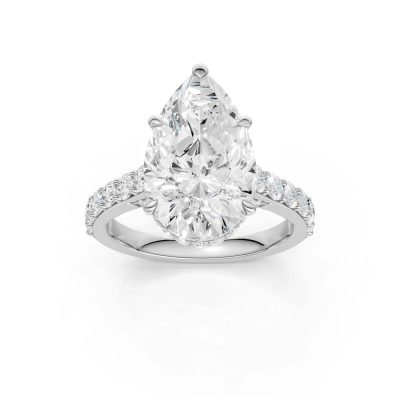 14K 6.00CT Lab Grown Diamond Engagement Ring