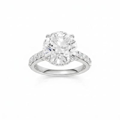 14K 6.00 CT Lab Grown Diamond Ring