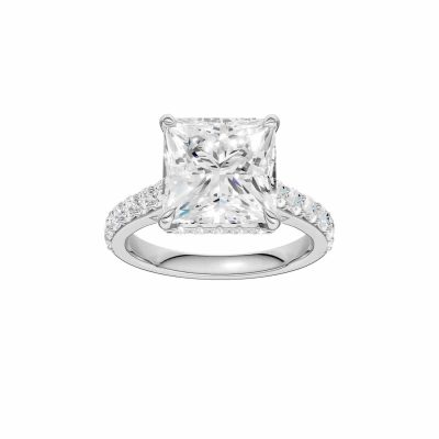 14K 6.00 CT Lab Grown Diamond Ring