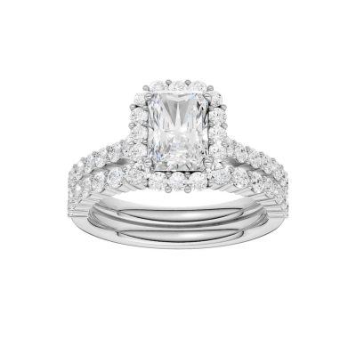 14K 2.00CT DIAMOND BRIDAL SET